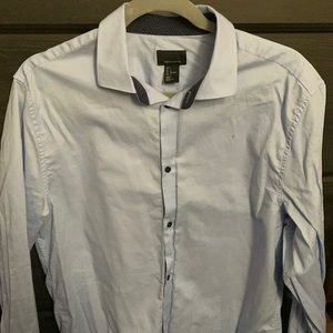 MEN’S H&M PREMIUM COTTON BUTTON DOWN